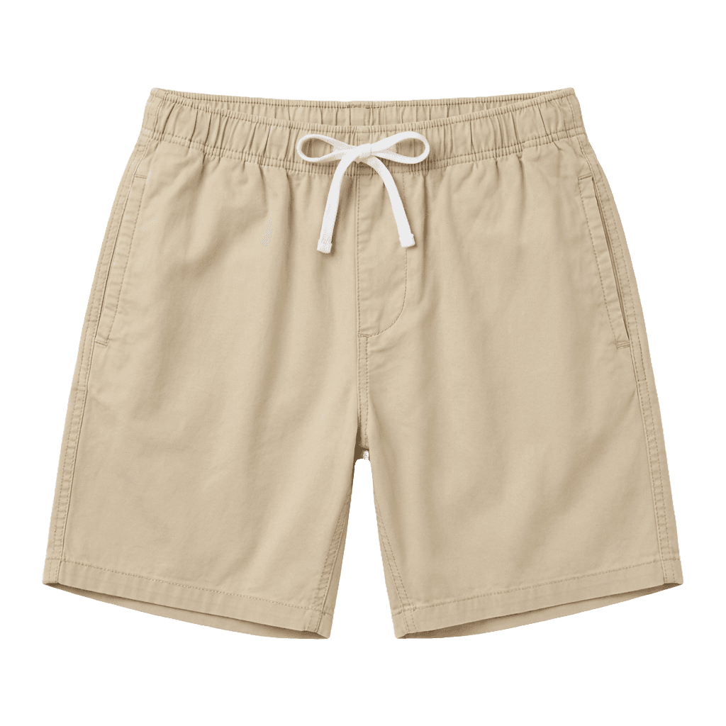 Beige Shorts - Front