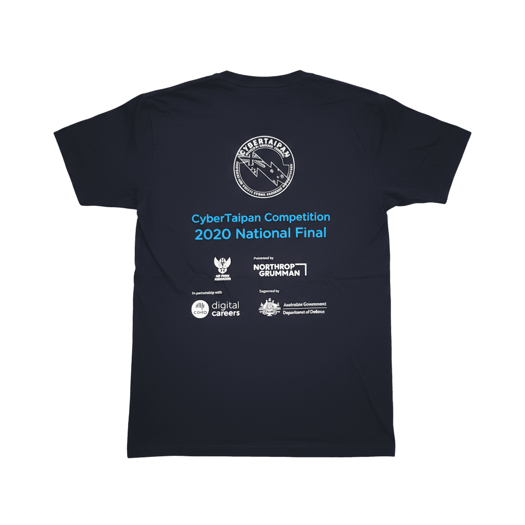 CyberTaipan 2020 Shirt - Back